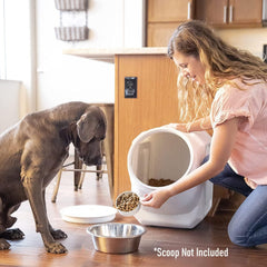 Gamma2 Vittles Vault Stackable Dog Food Storage Container with Sealing Lid