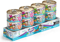 Weruva B.F.F. OMG - Best Feline Friend Oh My Gravy!, Variety Pack, Rainbow Road, Wet Cat Food by