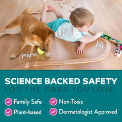 TropiClean No Chew Spray for Dogs, Better Than Bitter Apple Spray, Safe & Natural Chew + Lick Deterrent, Protect Home 8 oz