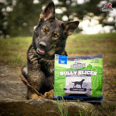 Redbarn Bully Slices for Dogs, Highly Palatable, Long-Lasting Natural Dental Treats with Functional Ingredients - French Toast 9 oz