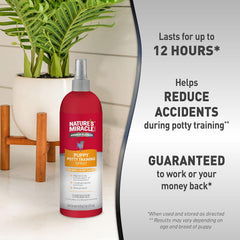 Nature’s Miracle Advanced Platinum Puppy Potty Training Spray, Dog Training Aid