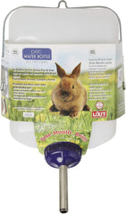 Lixit Widemouth Cage Water Bottles for Rabbits, Ferrets, Guinea Pigs, Rats and Other Small Animals. (White, 64 Ounce)