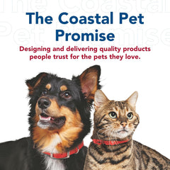 Coastal Pet Walk Right Front-Connect No-Pull Padded Dog Harness - Adjustable & Comfortable Dog Harness - Small & Large Breed Fit - Quality Pet Supplies - Black