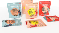 Farmland Traditions Tiny Loves Jerky Trainer Treats for Dogs w/Bone Broth (Turkey & Pumpkin)