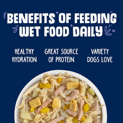 Weruva Classic Dog Food, Bed & Breakfast with Chicken, Egg, Pumpkin & Ham in Gravy