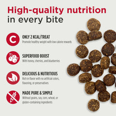 Nulo Freestyle Trainers Dog Treats: Grain Free Dog Training Treats - Healthy Low Calorie Treat Reward for Adult and Puppy Dogs - Gluten Free Dog Treat for Any Size or Breed - Duck Recipe - 4 oz Bag