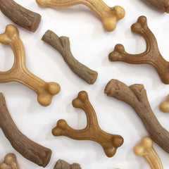 Nylabone Gourmet Style Stick Strong Chew Toy for Dogs, Peanut Butter Flavor, Medium