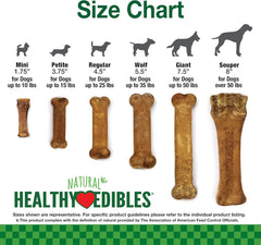 Nylabone Healthy Edibles Natural Dog Chews Long Lasting Chicken Flavor Treats for Dogs