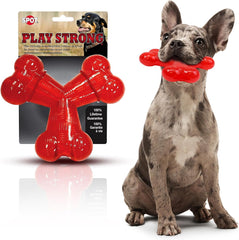 SPOT ethischen Pets Trident 6 Spielzeug, 15,2 cm, Rot