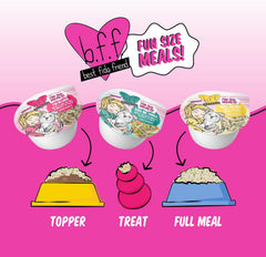 Weruva Best Fido Friend Fun Size Meals for Dogs, Wanna Be Withya