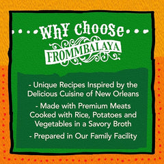 Fromm Frommbalaya Beef, Vegetable, & Rice Stew Dog Food - Premium Wet Dog Food - Beef Recipe - Case of 12 Cans