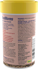 Tetra BloodWorms, Freeze-Dried Food for Freshwater and Saltwater Fish, Seafood (Pack of 1)