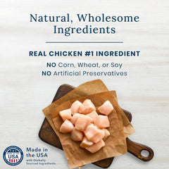 True Chews - Blue Buffalo True Chews Premium Morsels Natural Dog Treats, Chicken 11 oz bag