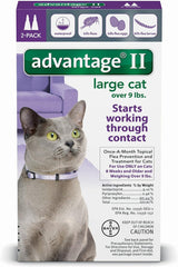 Elanco Advantage Cat Vet-Recommended Flea Treatment & Prevention | 4-Month Supply