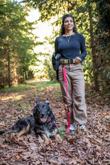 Boss Dog Tactical Dog Walker Utility Human Belt, Green