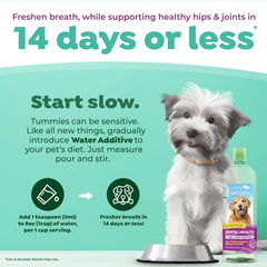 TropiClean Fresh Breath | Breath Freshener and Teeth Cleaning Solution | 33.8 oz