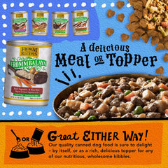 Fromm Frommbalaya Beef, Vegetable, & Rice Stew Dog Food - Premium Wet Dog Food - Beef Recipe - Case of 12 Cans