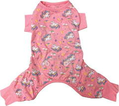 Fashion Pet Unicorn PJ's Dog Pajamas Pink