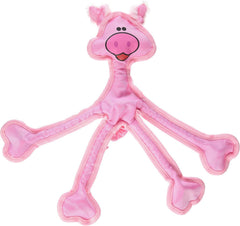 Multipet International 15" Skele-Ropes Animals with Rope Skeleton Dog Toy