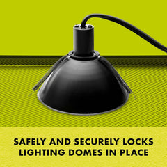Zilla Mounting Spring Clip, Fits Most Lighting Domes
