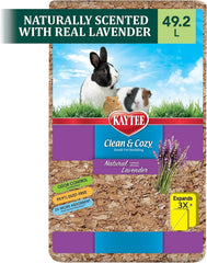 Kaytee Clean & Cozy Natural Bedding with Lavender 49.2 Liters