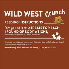Purina Friskies Cat Treats, Party Mix Wild West Crunch - 2.1 oz. Pouches