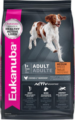 Eukanuba Adult Medium Breed Dry Dog Food, 4.5 lb. bag