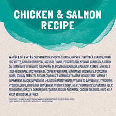 Natural Balance Original Ultra Platefulls Adult Grain-Free Wet Cat Food, Chicken & Salmon Recipe, 3 Ounce Pouch (Pack of 4)