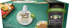 Purina Fancy Feast Wet Cat Food, Medleys Tuna Florentine With Garden Greens in a Delicate Sauce - (Pack of 24) 3 oz. Cans