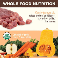 Primal Freeze Dried Raw Cat Food Nuggets Pork, Complete & Balanced Meal or Topper, Premium, Healthy, Grain Free, High Protein Raw Cat Food with Probiotics