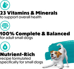 Beneful IncrediBites Pate Wet Dog Food for Small Dogs with Chicken and Bacon Flavor in a Savory Gravy - (Pack of 12) 3.5 oz. Cans