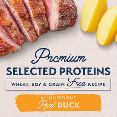 Natural Balance Limited Ingredient Adult Grain-Free Dry Dog Food, Reserve Duck & Potato Recipe