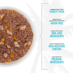 Tiki Cat Aloha Friends Tuna Wet Food Variety Pack,