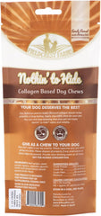 Fieldcrest Farms Nothin' to Hide Twist Stix Dog Chews - Natural Rawhide Alternative Treats for Dogs, Collagen Based Snack for Moderate Chewers Up to 15lbs, Allergen-Free Peanut Butter Flavor, 10 Pcs