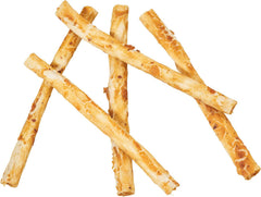 Fieldcrest Farms Nothin' to Hide Twist Stix Dog Chews - Natural Rawhide Alternative Treats for Dogs, Collagen Based Snack for Moderate Chewers Up to 15lbs, Allergen-Free Peanut Butter Flavor, 10 Pcs