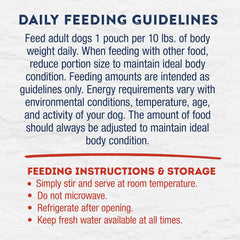 Natural Balance Platefulls Homestyle Adult Grain-Free Wet Dog Food, Tender Carrot, Potato & Beef Recipe Cooked in Bone Broth, 9 Ounce (Pack of 3)