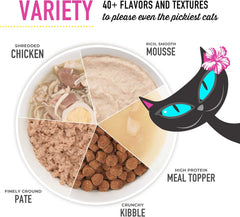 Tiki Cat Luau Pâté, Seabass Recipe in Seabass Consumme, Grain-Free Balanced Nutrition Wet Canned Cat Food, for All Life Stages