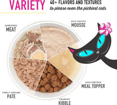 Tiki Cat Stix Mousse Treats, Single Serve Indulgent Lickable Treat or Dry Food Topper, Variety Pack