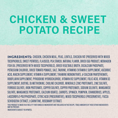 Natural Balance Original Ultra Grain Free Dry Dog Food, Chicken & Sweet Potato Recipe, 4 lbs.