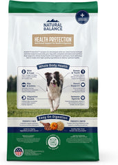 Natural Balance Health Protection Dry Dog Food – Whole Body Health, Easy on Digestion Dog Food Made with Lamb, Brown Rice & Pumpkin for Dogs - 4lbs