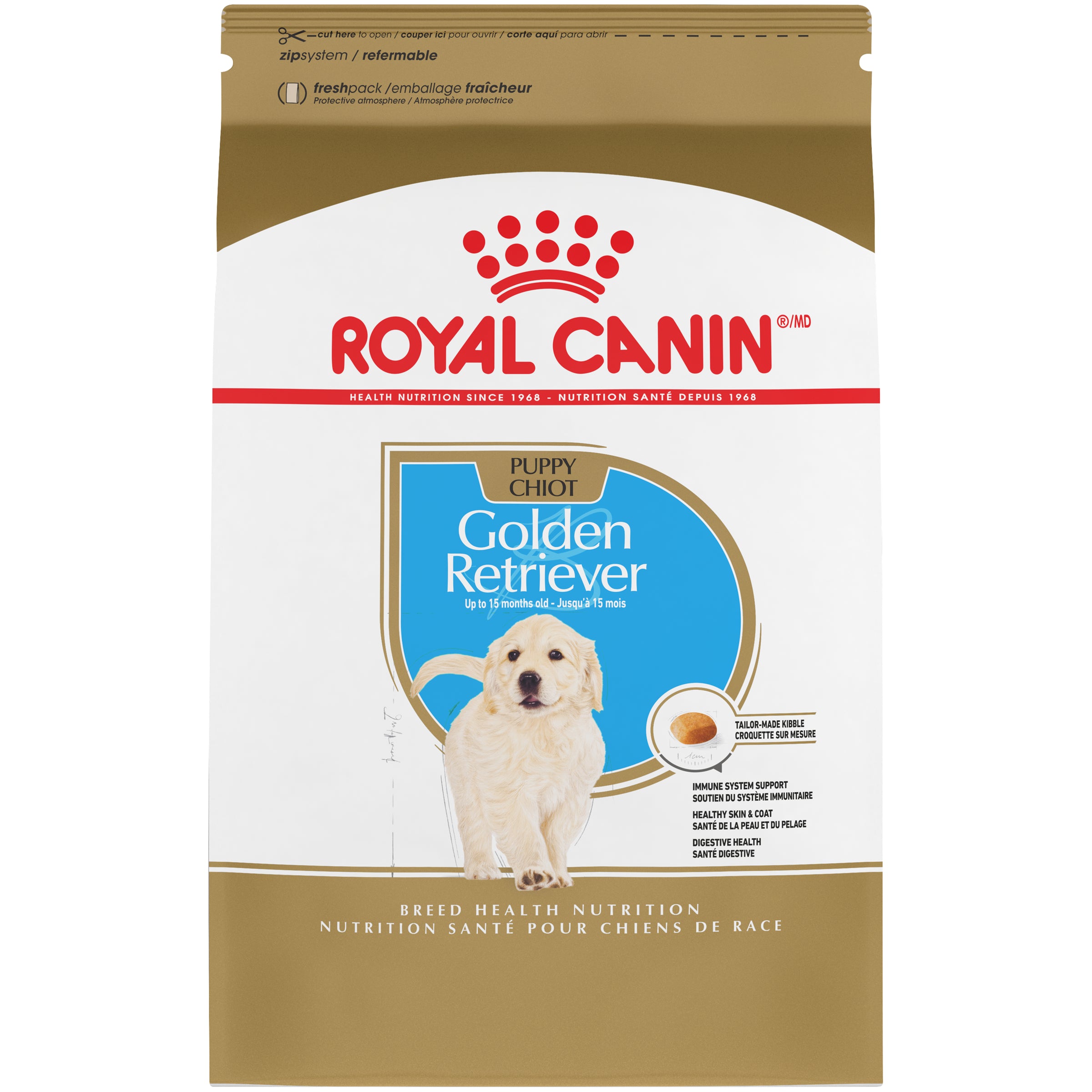 Royal CaninĀ® Breed Health NutritionĀ® Golden Retriever Puppy Dry Dog Food, 30 lb