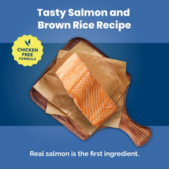 Blue Buffalo Life Protection Formula Adult Dry Dog Food, Helps Build and Maintain Strong Muscles, Made with Natural Ingredients, Salmon & Brown Rice Recipe