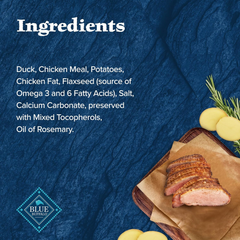 Blue Buffalo Wilderness Trail Treats High Protein Grain Free Dog Biscuits Crunchy Dog Treats, Duck Recipe