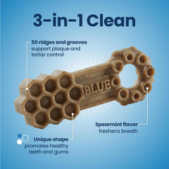 Blue Buffalo Dental Chews Small Natural Dog Treats, Chicken & Spearmint