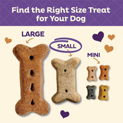 Wellness Old Mother Hubbard P-Nuttier Dog Biscuits, Natural, Training Treats, Peanut Butter Flavor