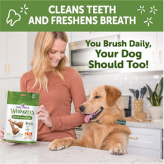Whimzees Wellness Occupy Dog Dental Treats, Natural Chews, Large Size