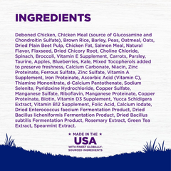 Wellness Complete Health Large Breed Dry Dog Food with Grains, Natural Ingredients, Made in USA with Real Meat (Adult, Chicken & Rice)