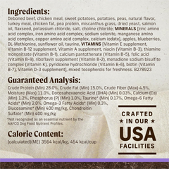 Merrick Premium Grain Free Dry Puppy Food, Wholesome and Natural Kibble with Real Texas Beef and Sweet Potato