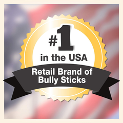 Cadet Bully Sticks for Small Dogs – All-Natural Beef Pizzle, High Protein, Low Fat, Long-Lasting, Grain & Rawhide-Free Dog Chews for Aggressive Chewers, Small