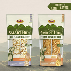 Cadet Smart Hide Rawhide Free Dog Treats – Oat Coated